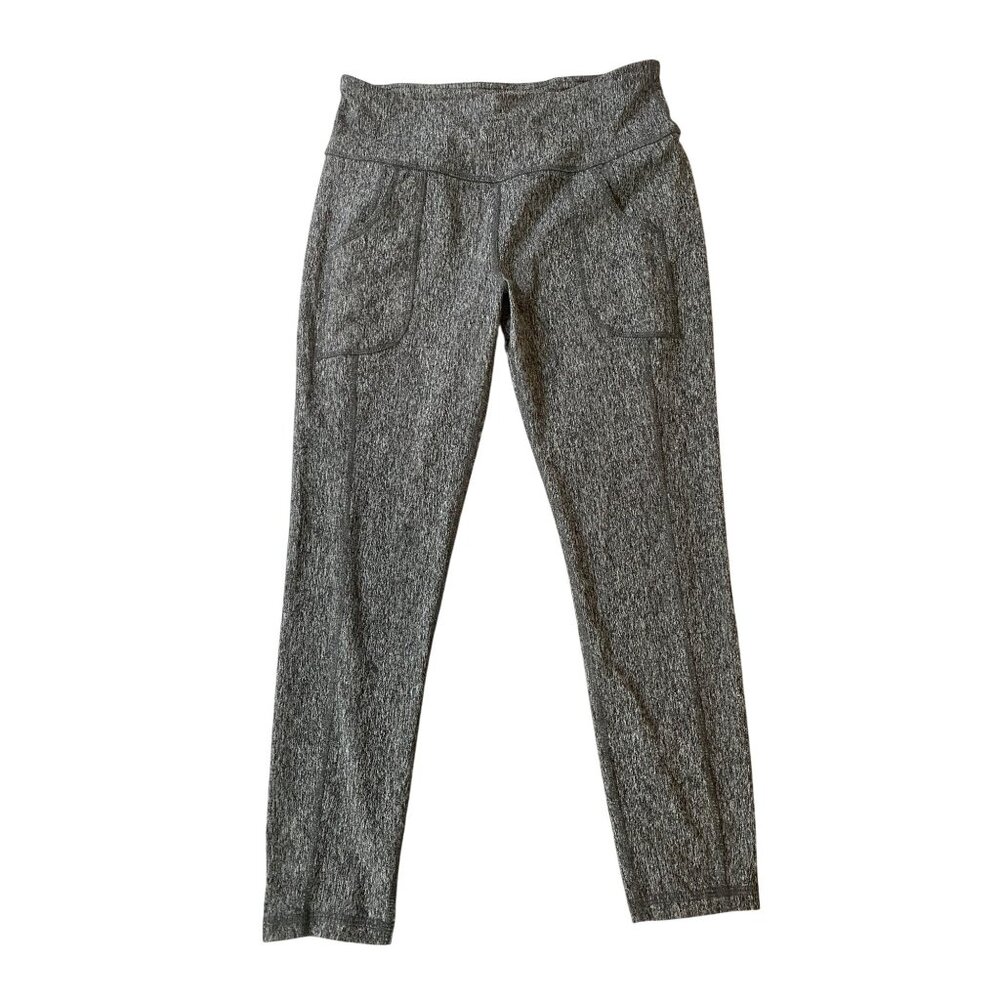 Jofit Gray Leggings Pockets Stretchy Fabric Activewear & Casual Comfort Medium
